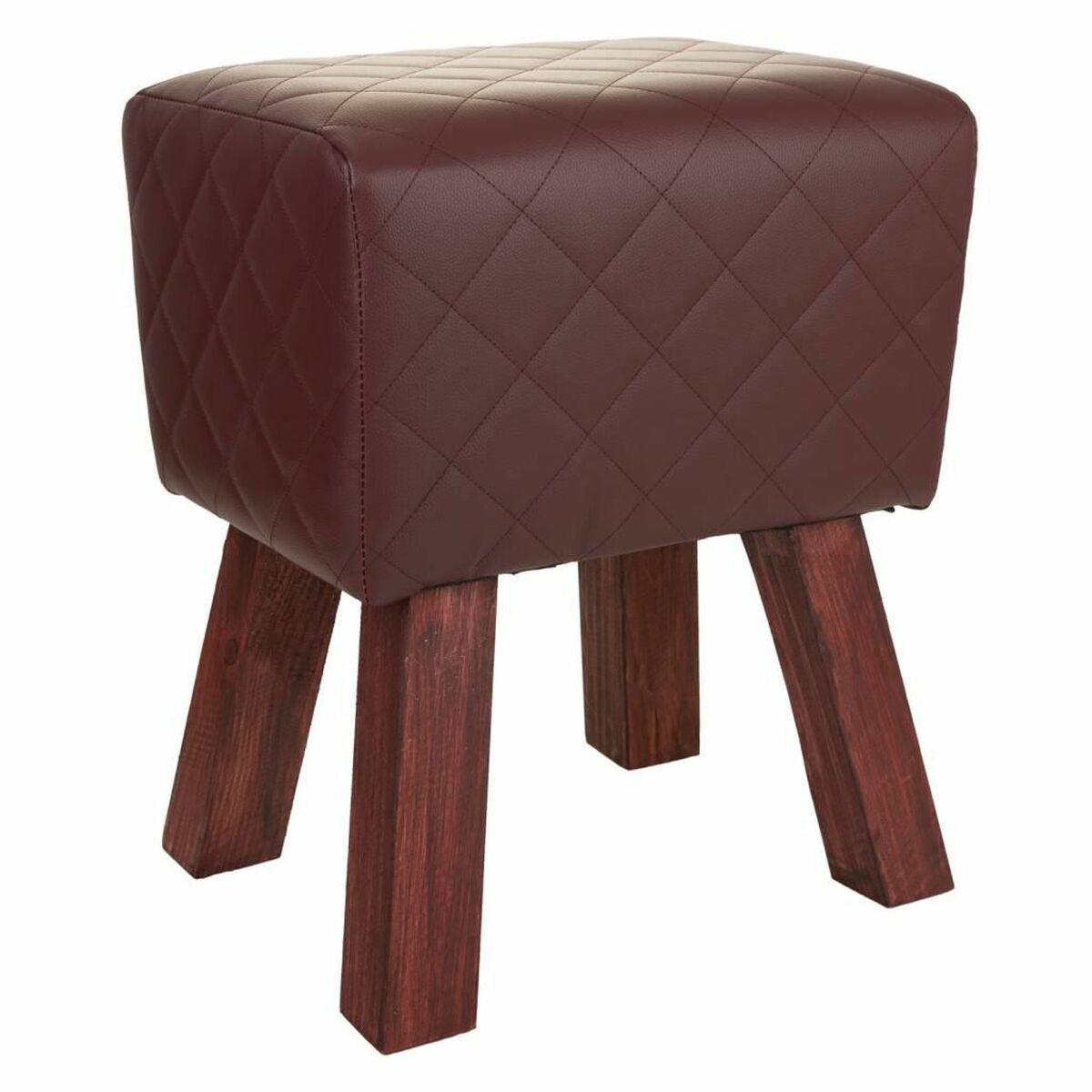 Sittpall Alexandra House Living PVC Trä MDF 30 x 47 x 36 cm