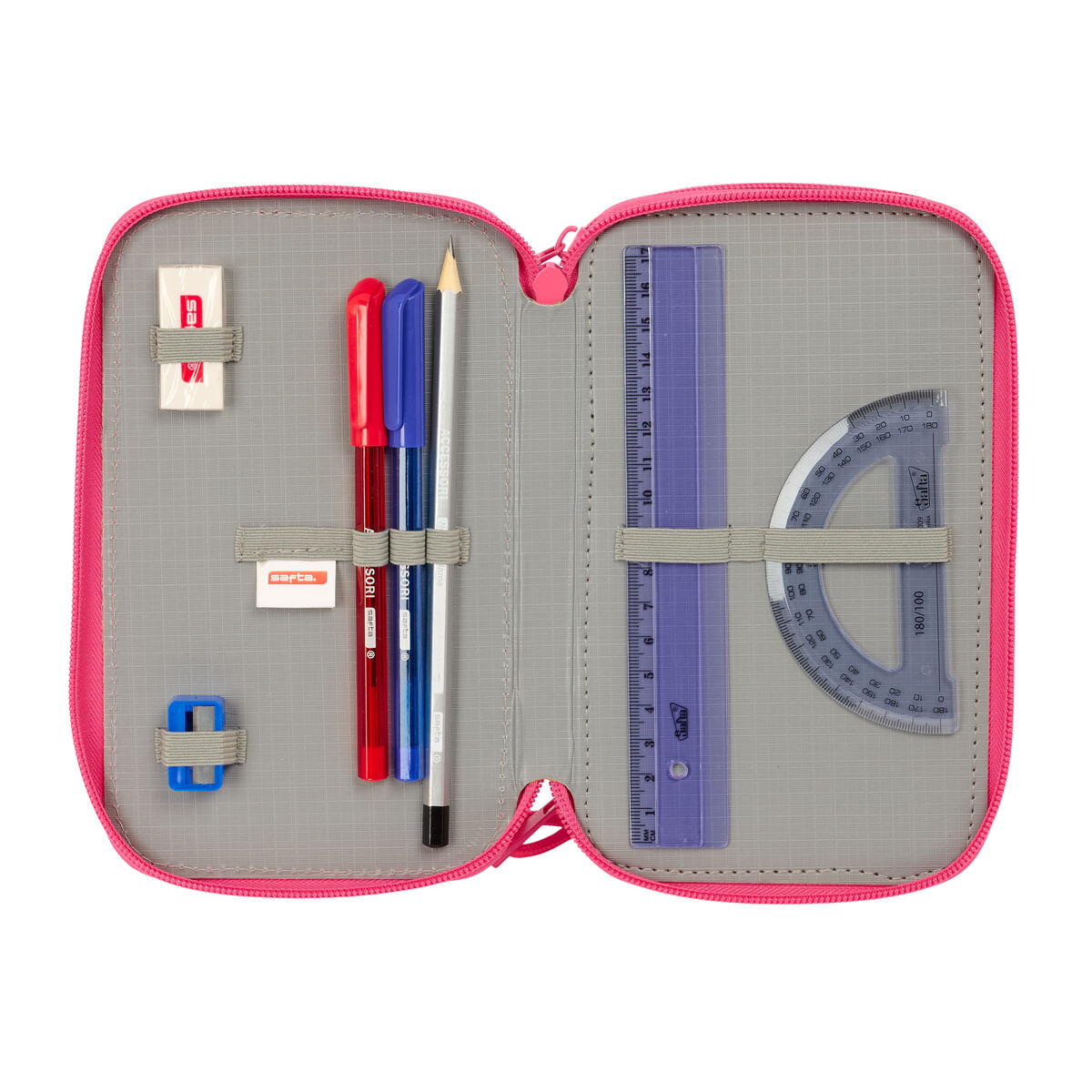 Bag Safta Feeling Multicolour 12,5 x 19,5 x 5,5 cm 37 Delar - 4