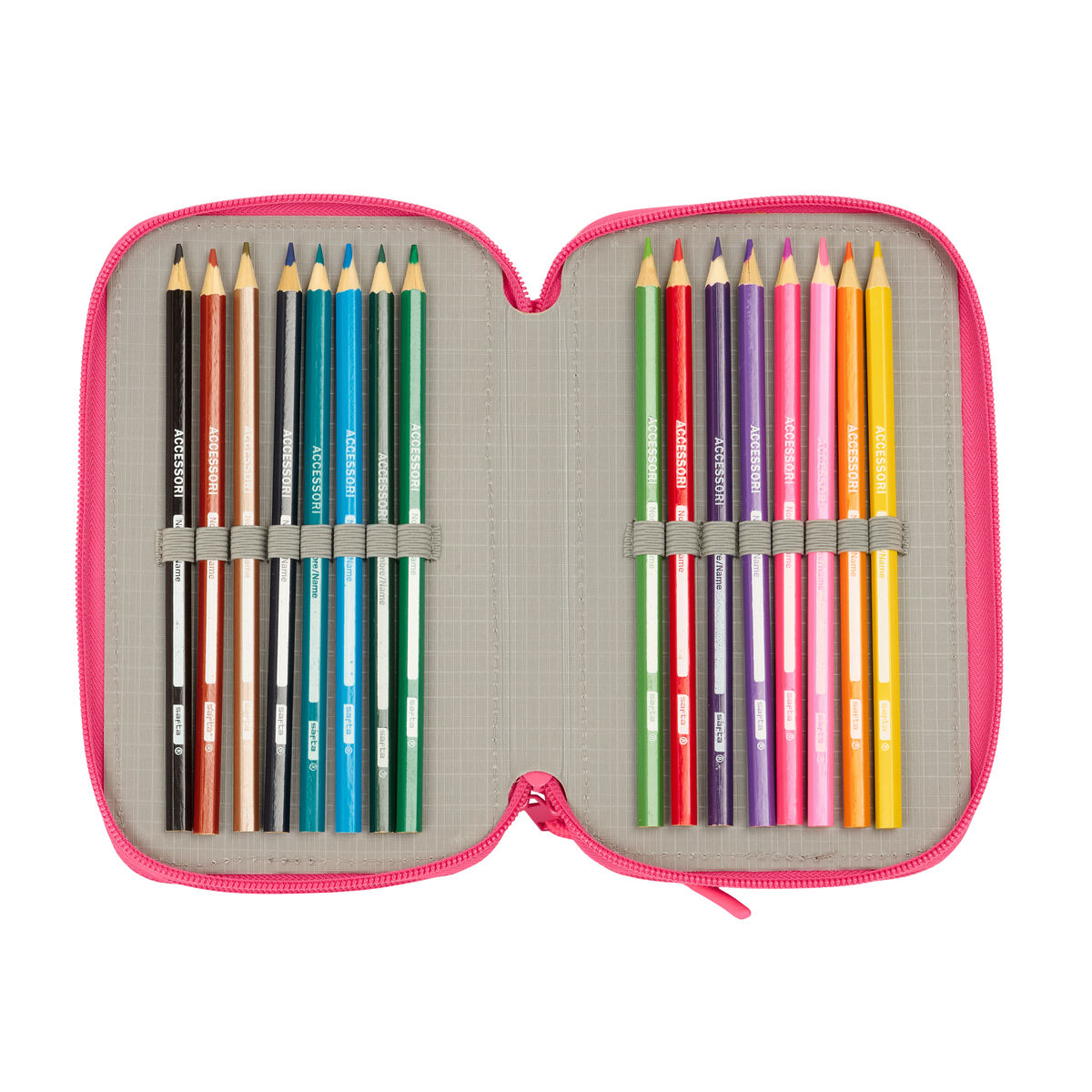 Bag Safta Feeling Multicolour 12,5 x 19,5 x 5,5 cm 37 Delar - 5