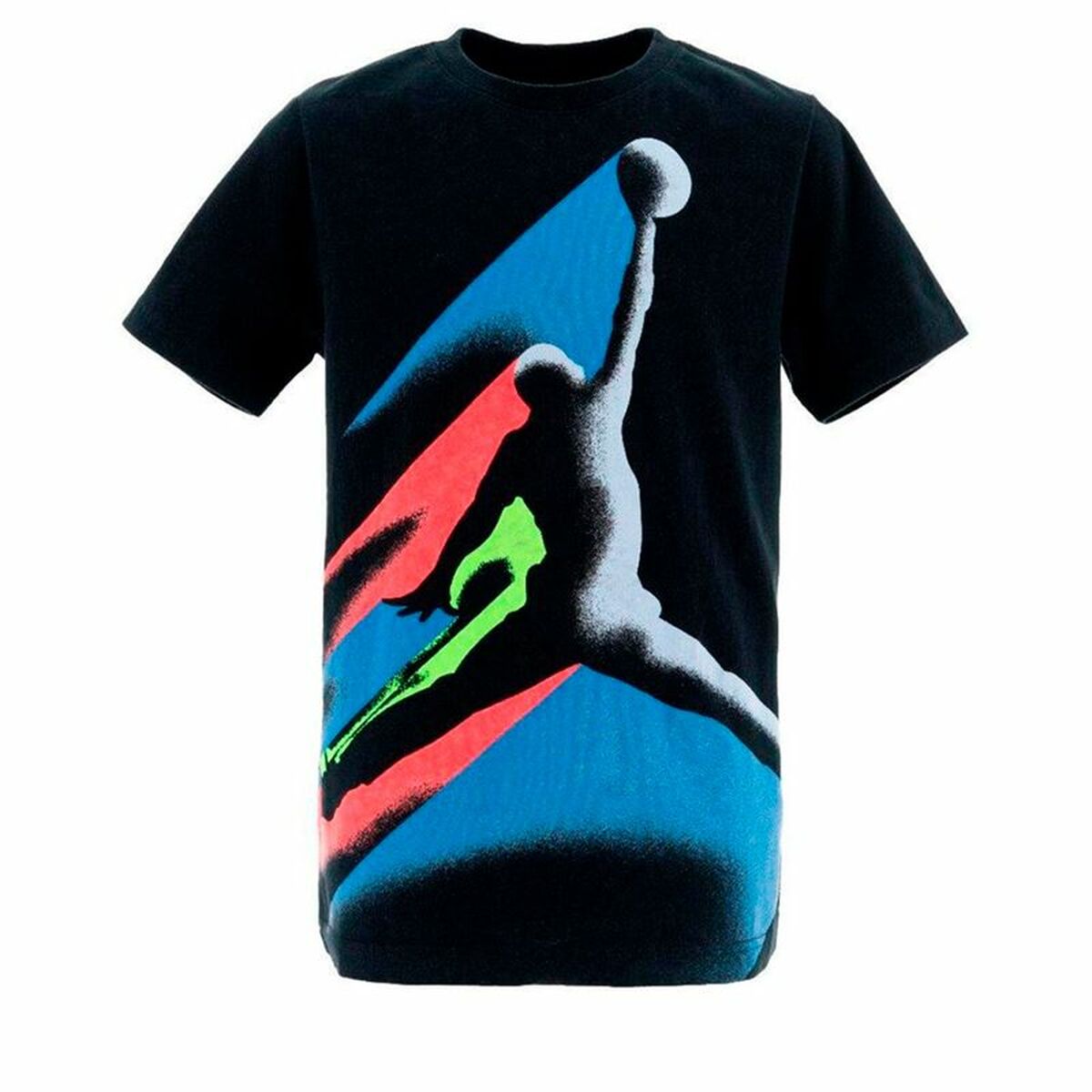 Barn T-shirt med kortärm Jordan 23 Fade Away Svart