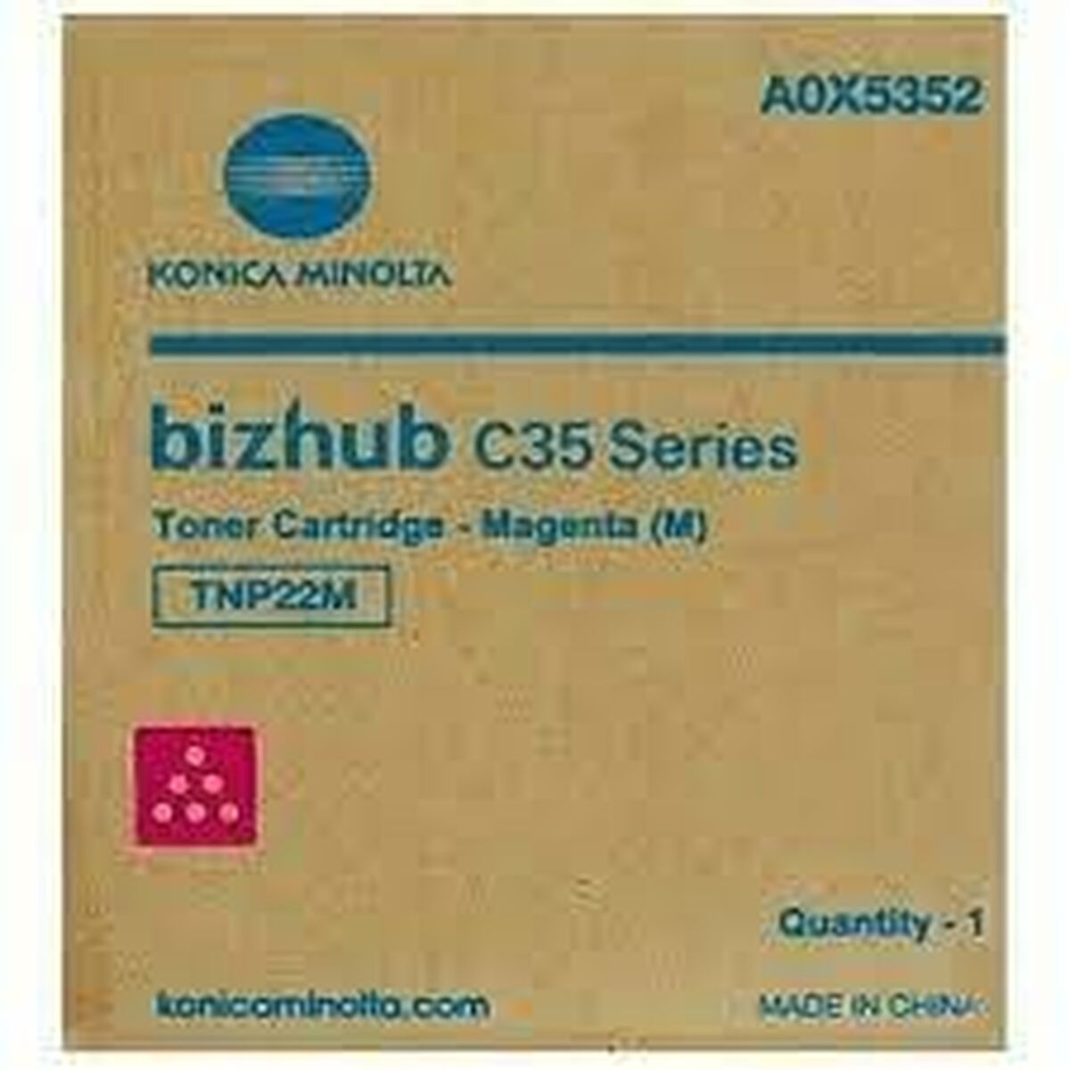 Toner Konica Minolta TNP-22M Magenta - 2