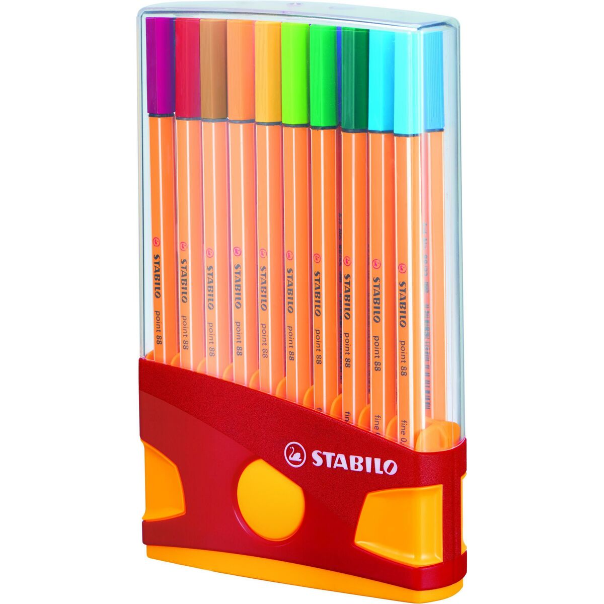 Tuschpennor Stabilo Point 88 Multicolour - 2
