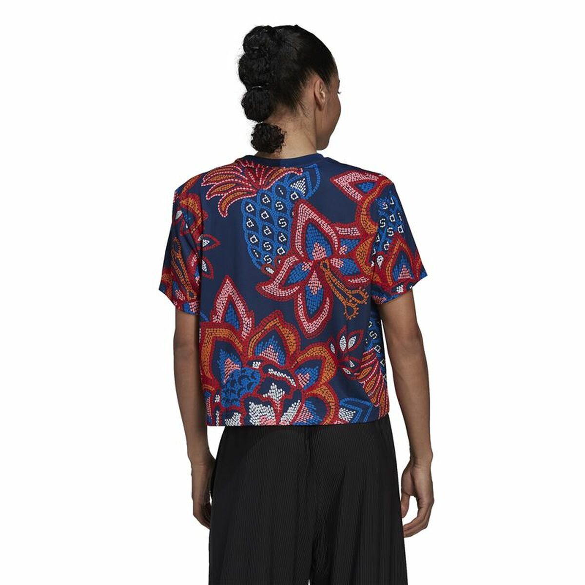 T-shirt med kortärm Dam Adidas  FARM Rio Graphic - 10