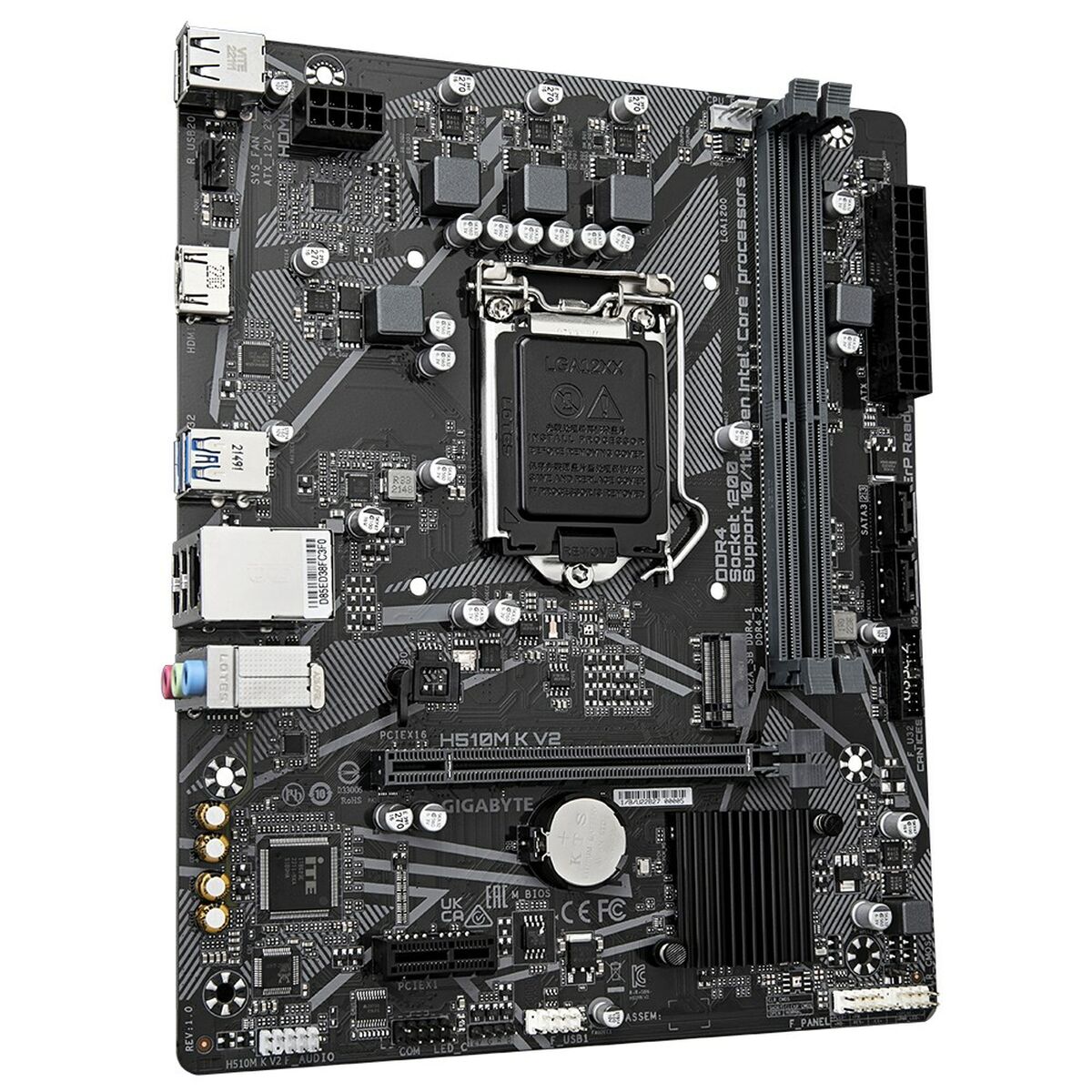 Moderkort Gigabyte H510M K V2 Intel Intel® H470 Express LGA 1200 - 4