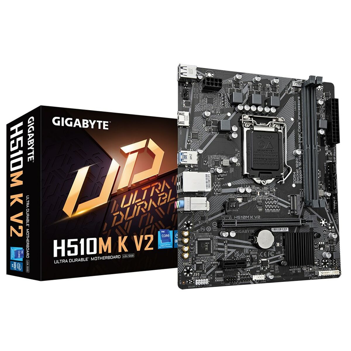 Moderkort Gigabyte H510M K V2 Intel Intel® H470 Express LGA 1200 - 5