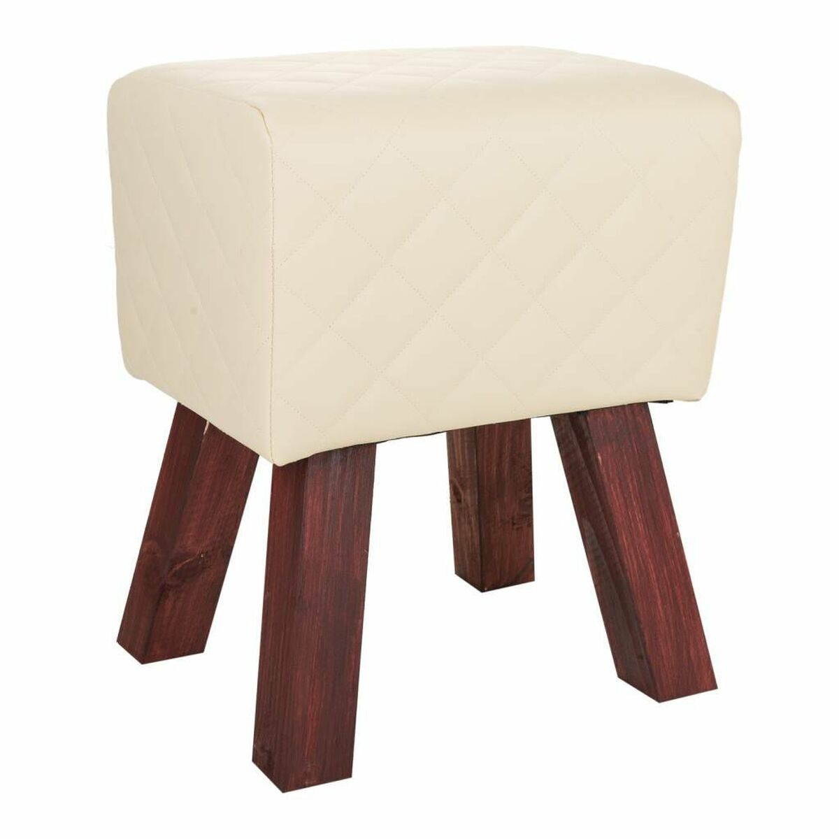 Sittpall Alexandra House Living PVC Trä MDF 30 x 47 x 36 cm