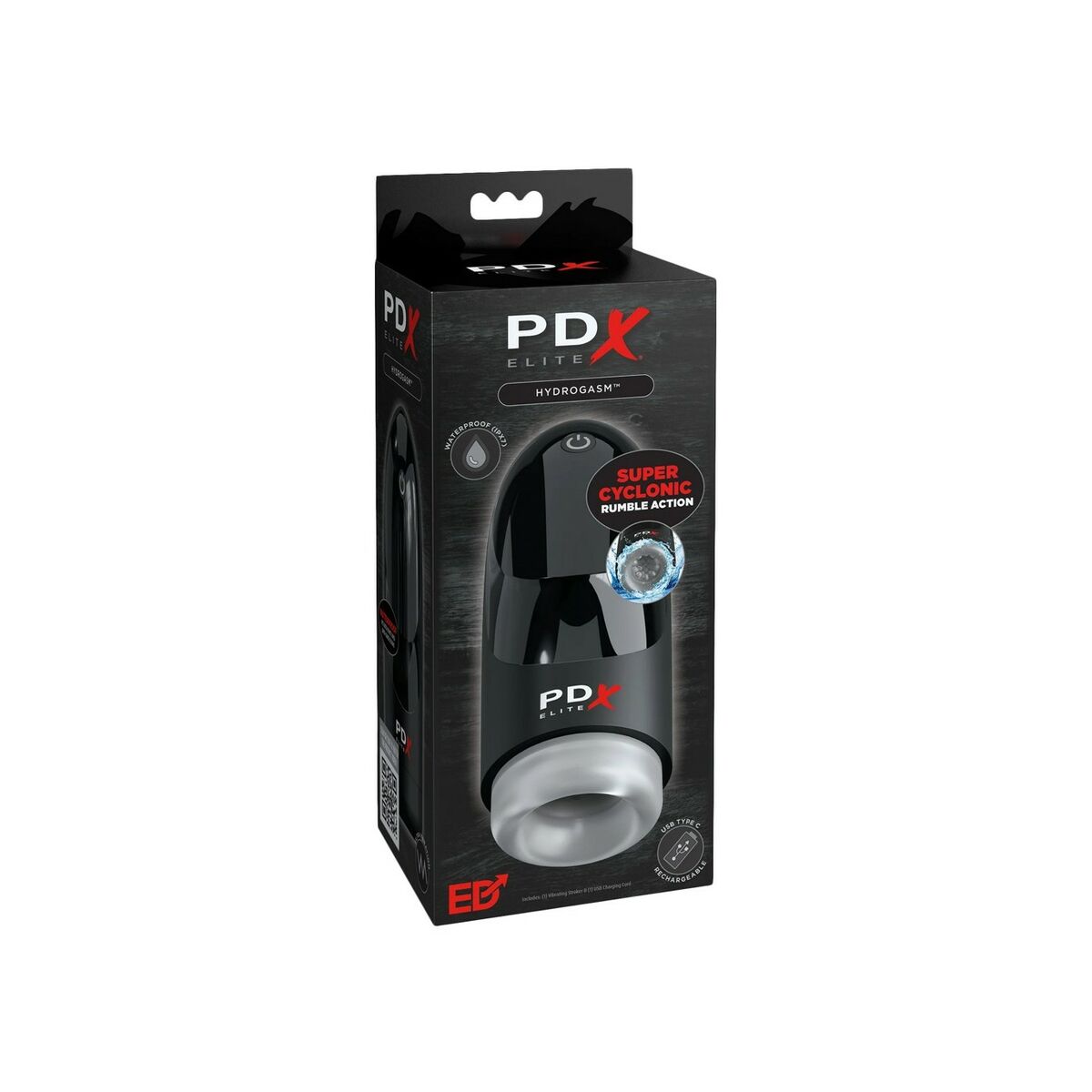 Masturberingsapparat Pipedream HYDROGASM CLEAR - 2