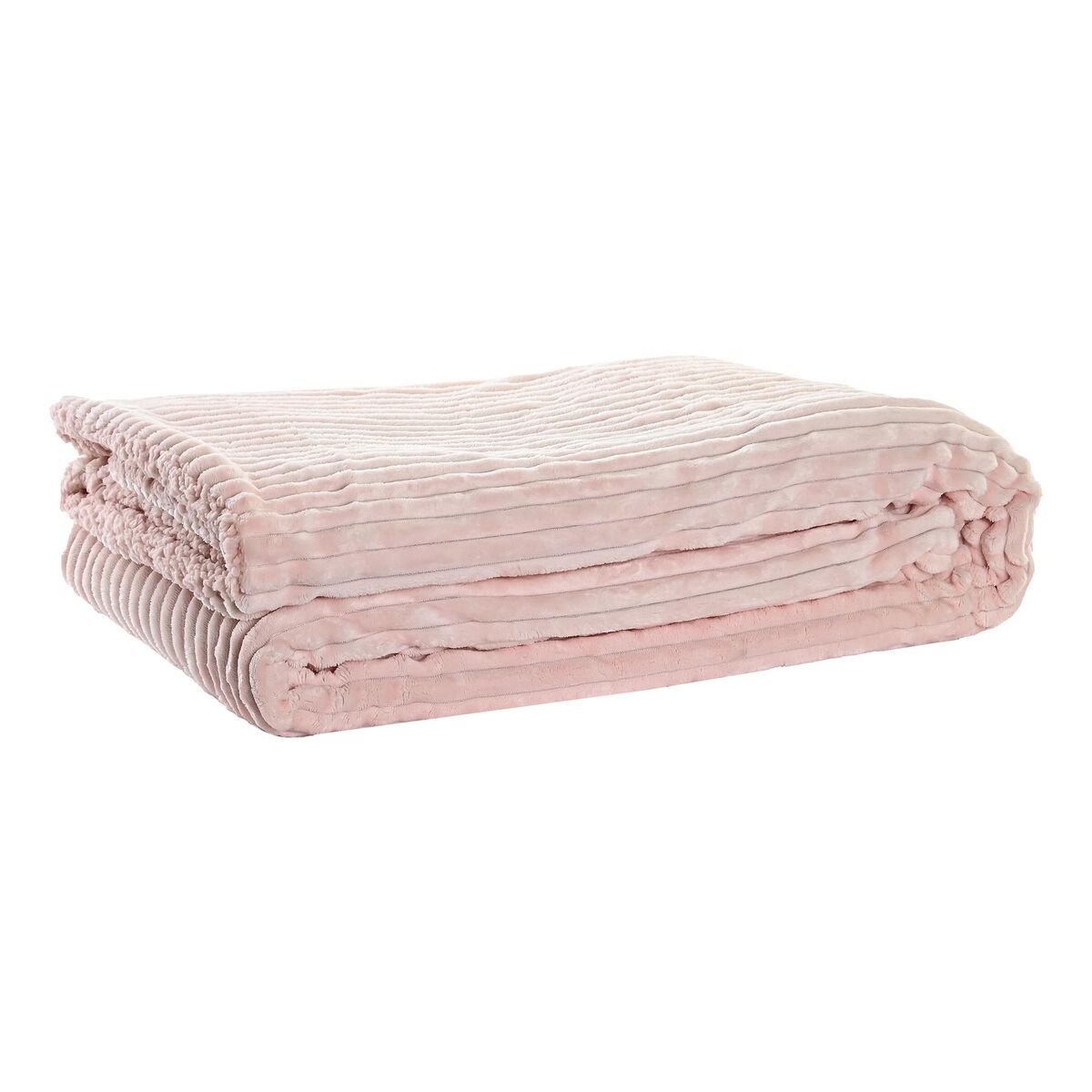 Filt DKD Home Decor 150 x 200 x 2 cm Rosa Skandinavisk - 3