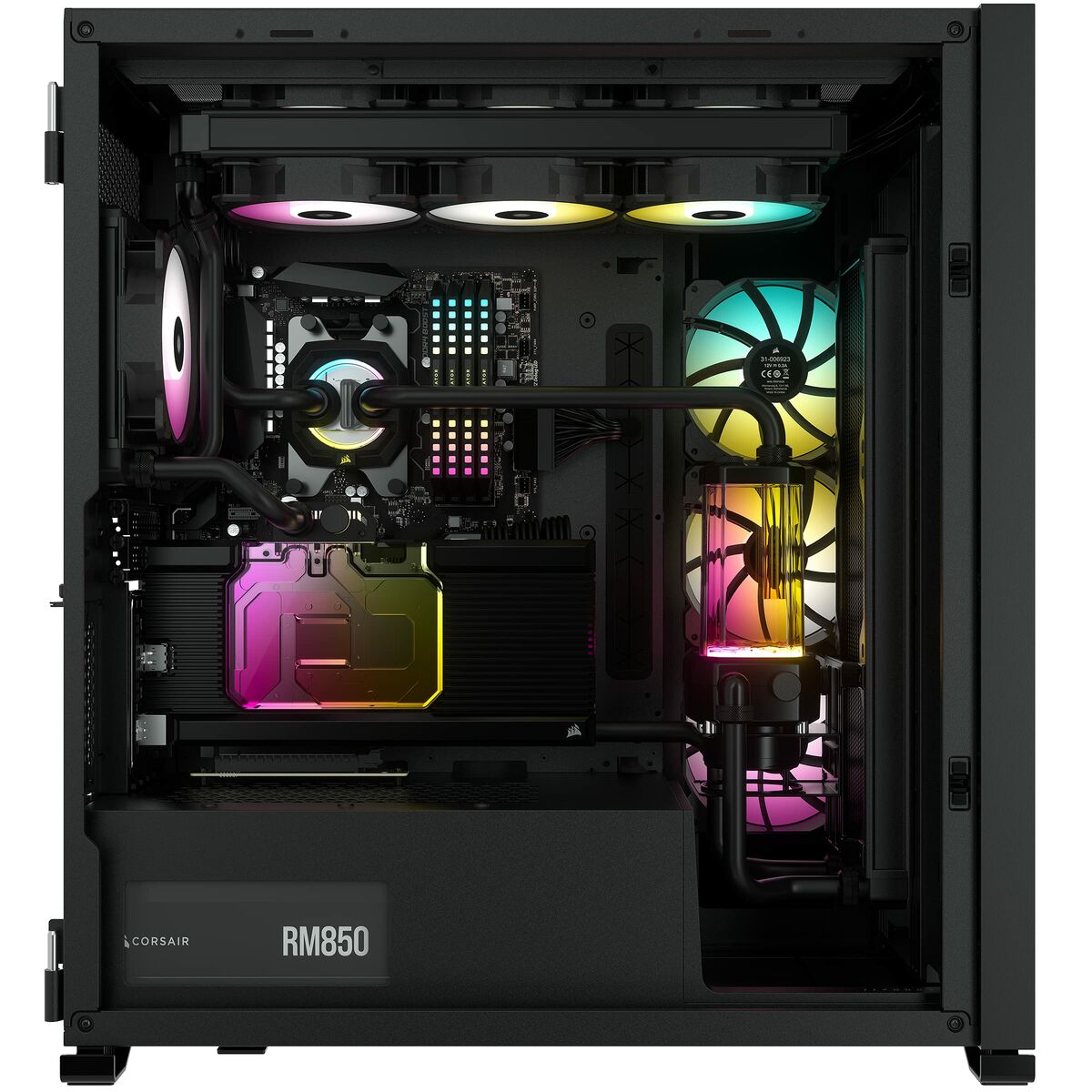 ATX Semitorn Corsair iCUE 7000X RGB Svart - 3