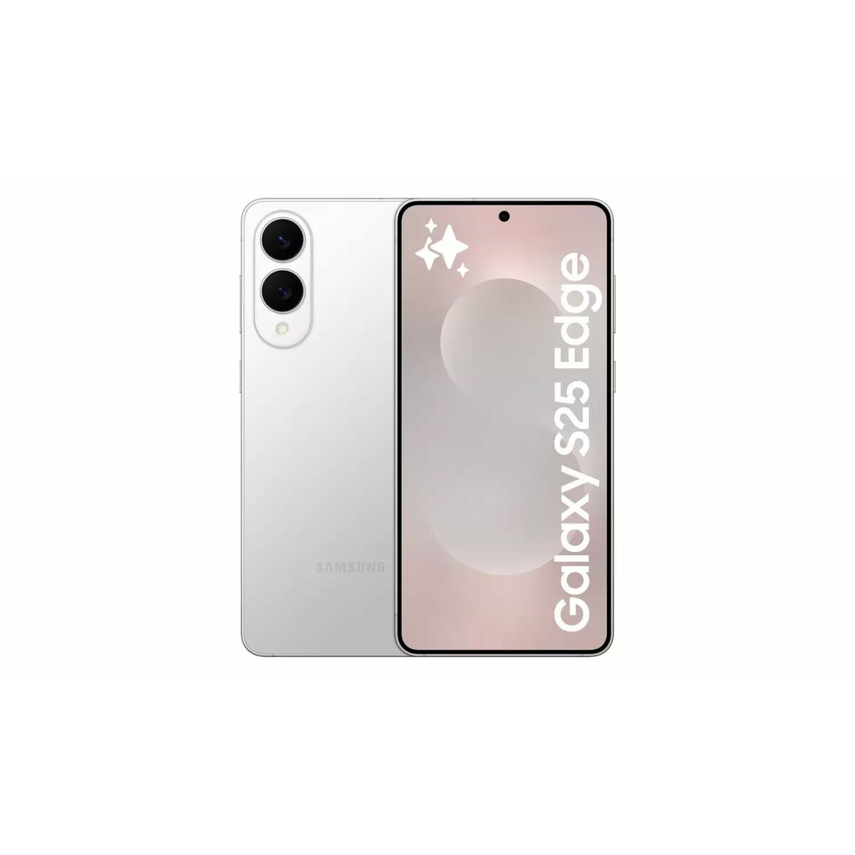 Smartphone Samsung GALAXY S25 EDGE 6,7" Qualcomm Snapdragon 8 Elite 12 GB RAM 128 GB 256 GB Silvrig