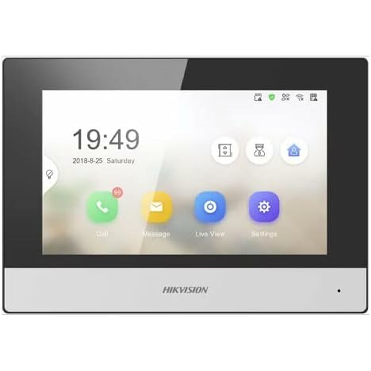 Smart interntelefon med video Hikvision DS-KH6320-TE1 Svart Grå Metall Plast - 2