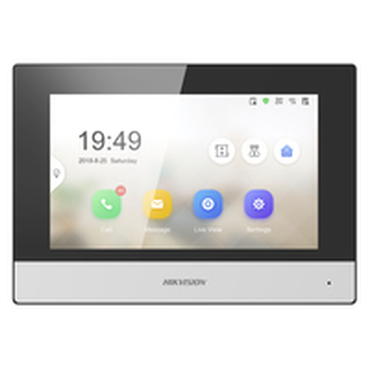 Smart interntelefon med video Hikvision DS-KH6320-TE1 Svart Grå Metall Plast