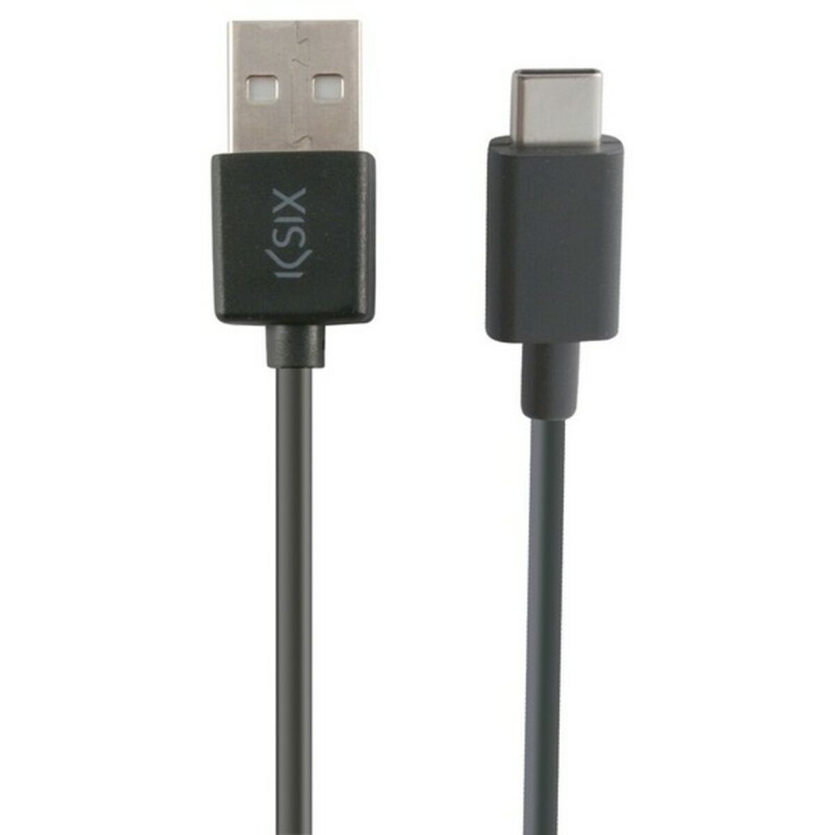 USB-C-kabel till USB KSIX 3 m Svart - 5