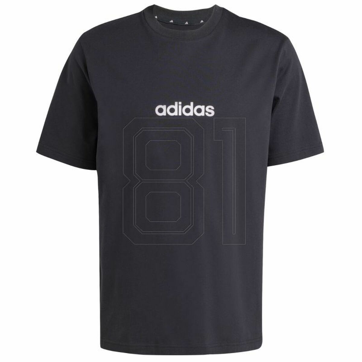 T-shirt med kortärm Herr Adidas M LIN SJ T JE8993 Svart