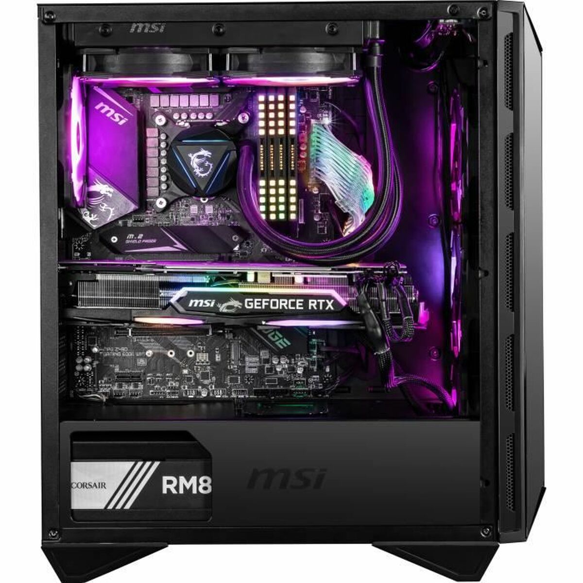 ATX Semitorn MSI MPG GUNGNIR 110R ARGB Svart - 4