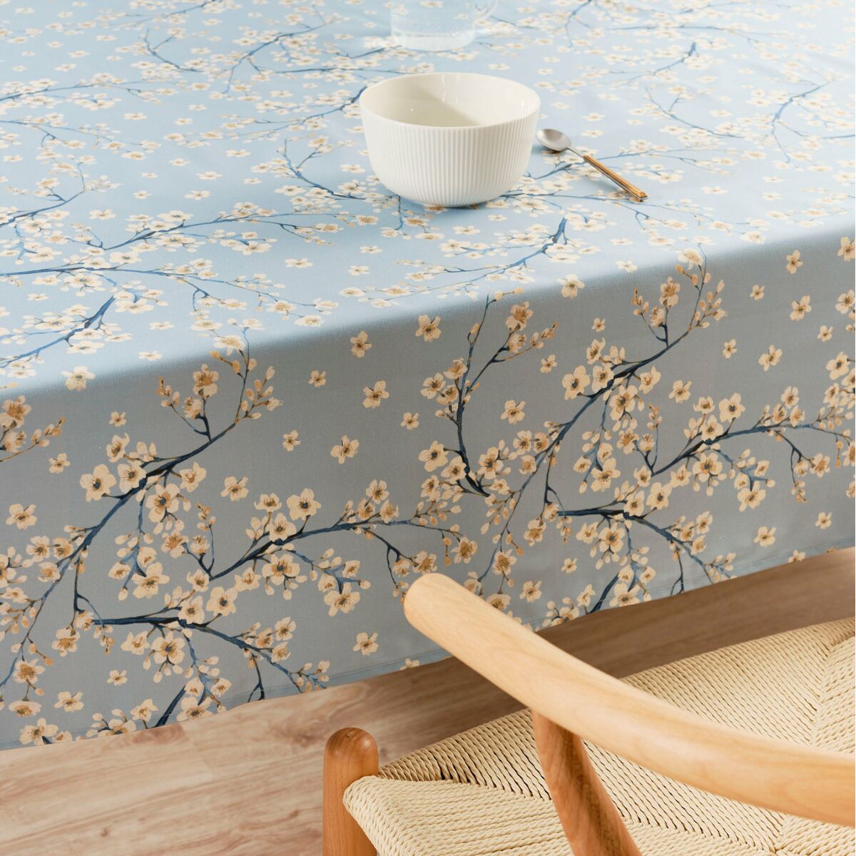 Bordsduk Belum 0120-327 Blå 100 x 155 cm Virágok - 4