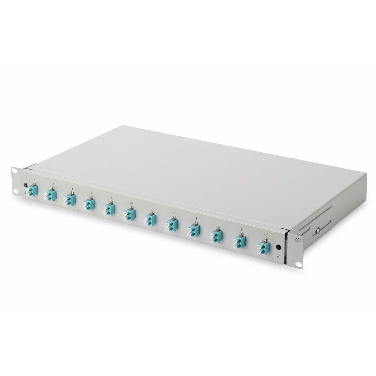 Fiberoptikkabel Digitus DIGITUS Caja de empalme de fibra óptica, equipada, LC, OM3 Grå - 2