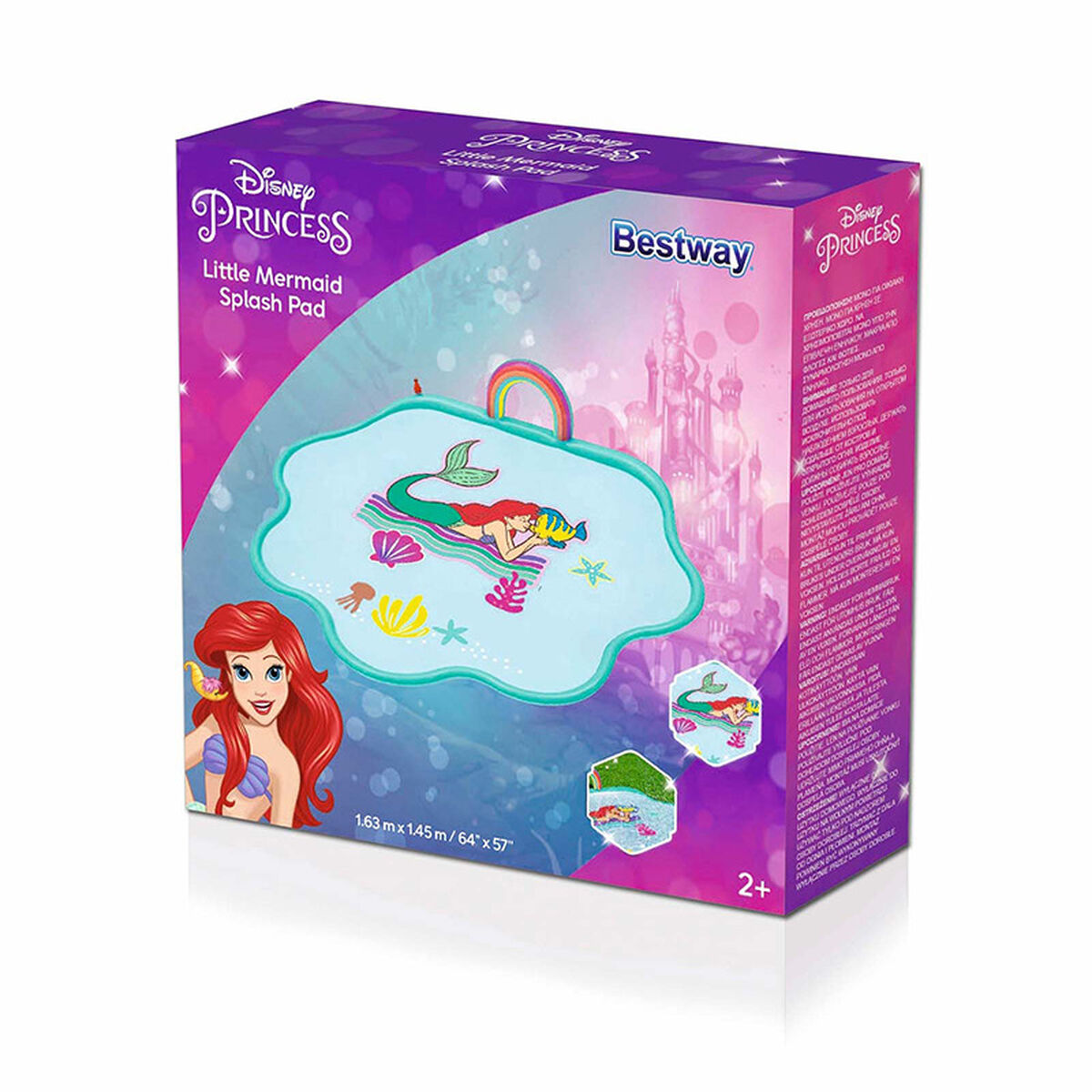 Bestway Sjöjungfru Sprinkler Pool 163x145 cm +2 år Trädgård 09107 - 3