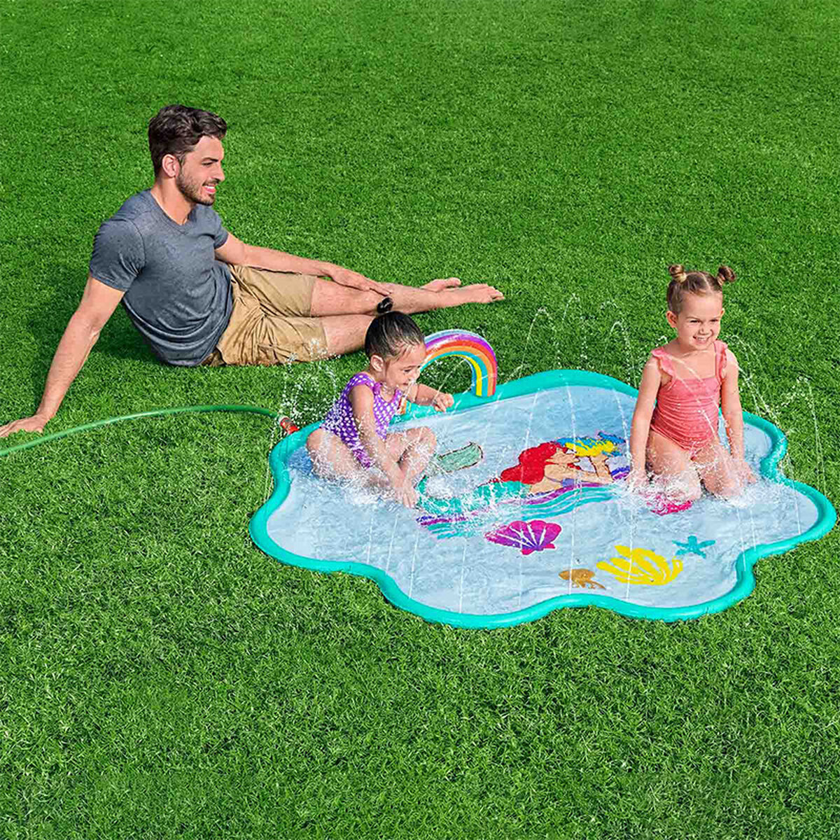 Bestway Sjöjungfru Sprinkler Pool 163x145 cm +2 år Trädgård 09107 - 2