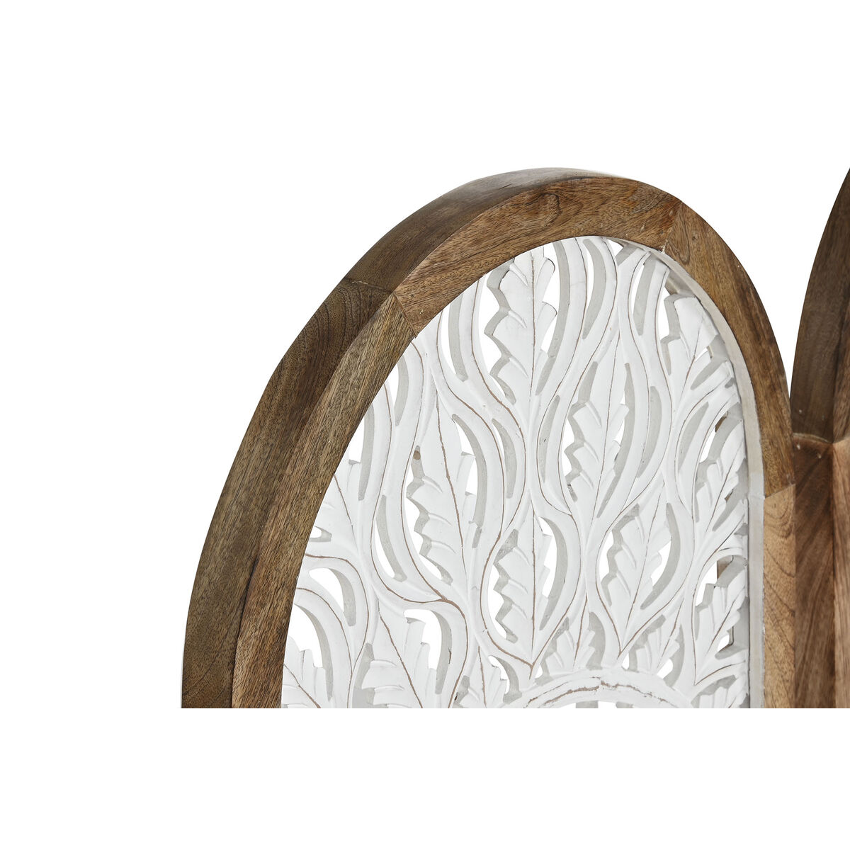 Väggdekoration Home ESPRIT Vit Naturell Mandala Arab 45 x 3,3 x 95 cm (2 antal) - 2