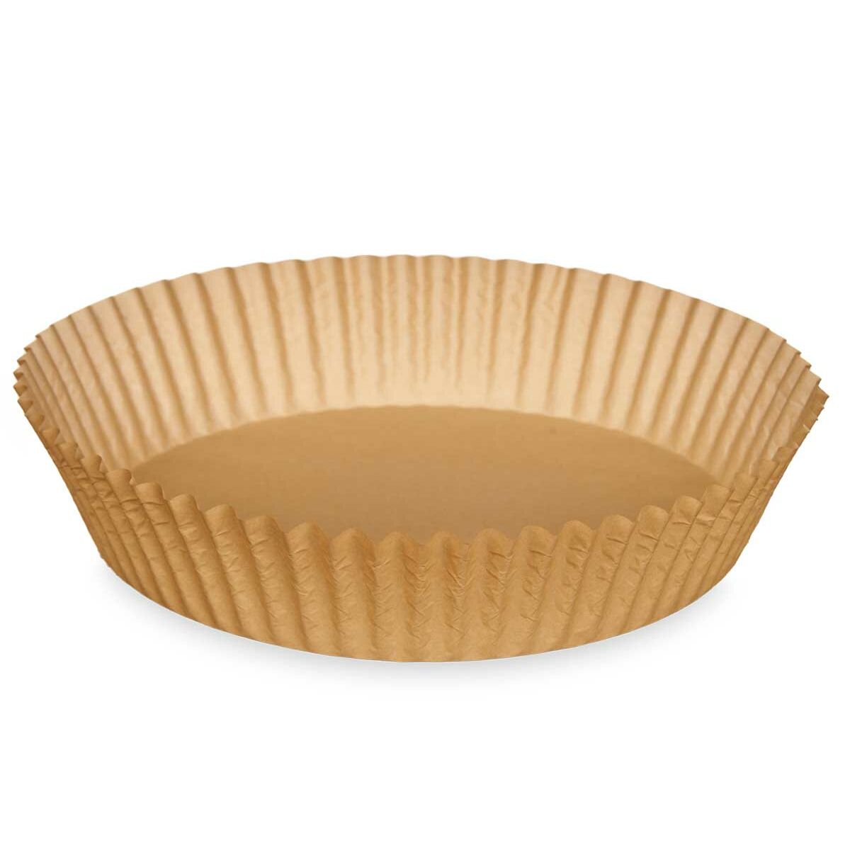 Papper för luftfritös 20 x 20 x 4 cm Set Rund 20 Delar (24 antal) - 4