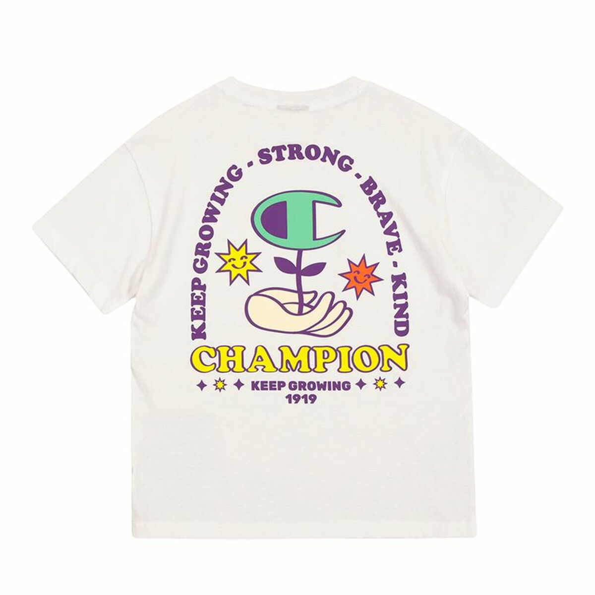 T-shirt med kortärm Herr Champion - 2