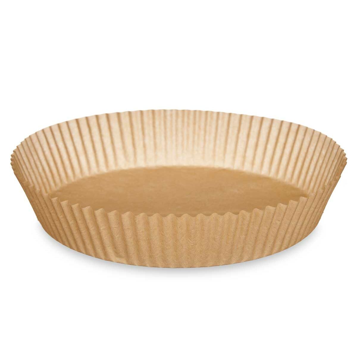 Papper för luftfritös 23,5 x 23,5 x 4 cm Set Rund 20 Delar (24 antal) - 4