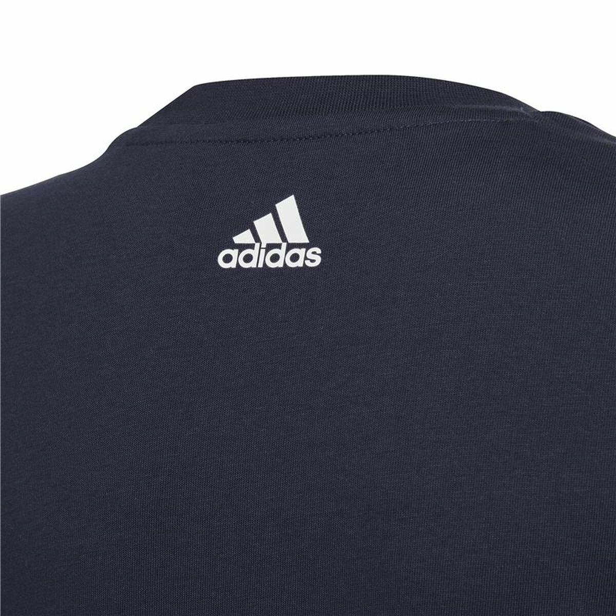 Barn T-shirt med kortärm Adidas Essentials Mörkblå - 5