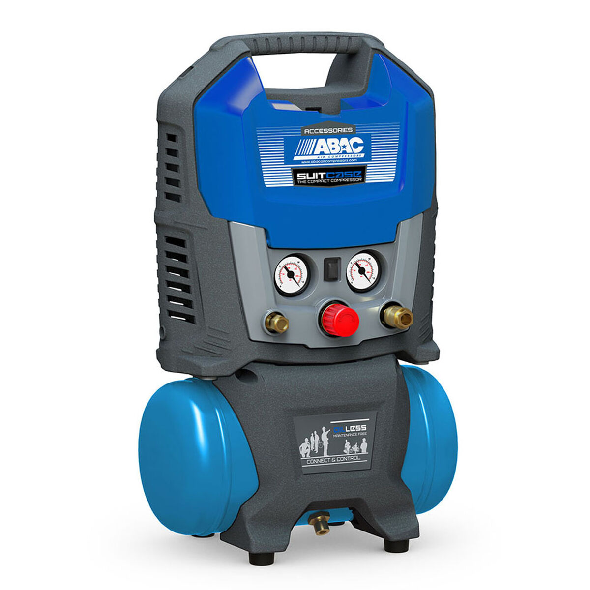 Luftkompressor Abac Suitcase 6 1,5 cv 8 bar 180 l/min 6 L