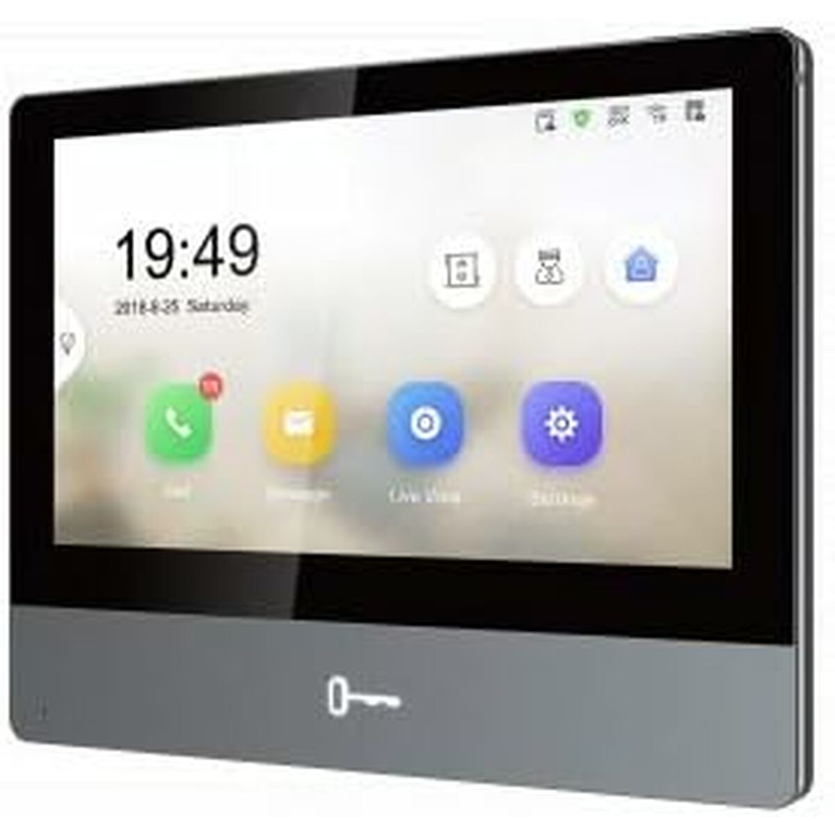 Smart interntelefon med video Hikvision DS-KH8350-TE1 Svart Grå - 3