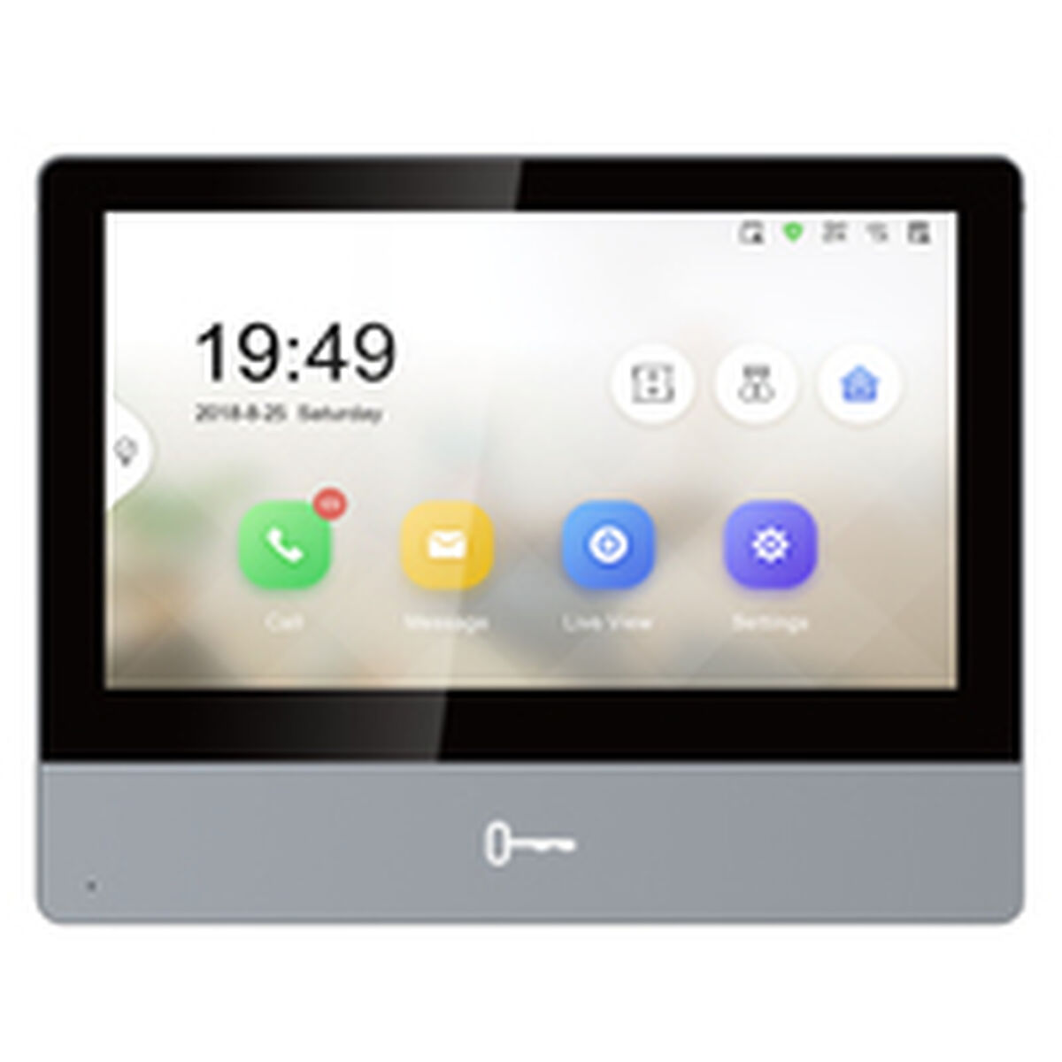 Smart interntelefon med video Hikvision DS-KH8350-TE1 Svart Grå - 2