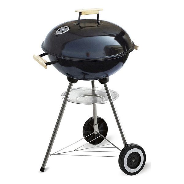 Kolgrill med lock och hjul Algon VEN8433774694946 48 x 56 x 92 cm