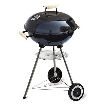 Kolgrill med lock och hjul Algon VEN8433774694946 48 x 56 x 92 cm