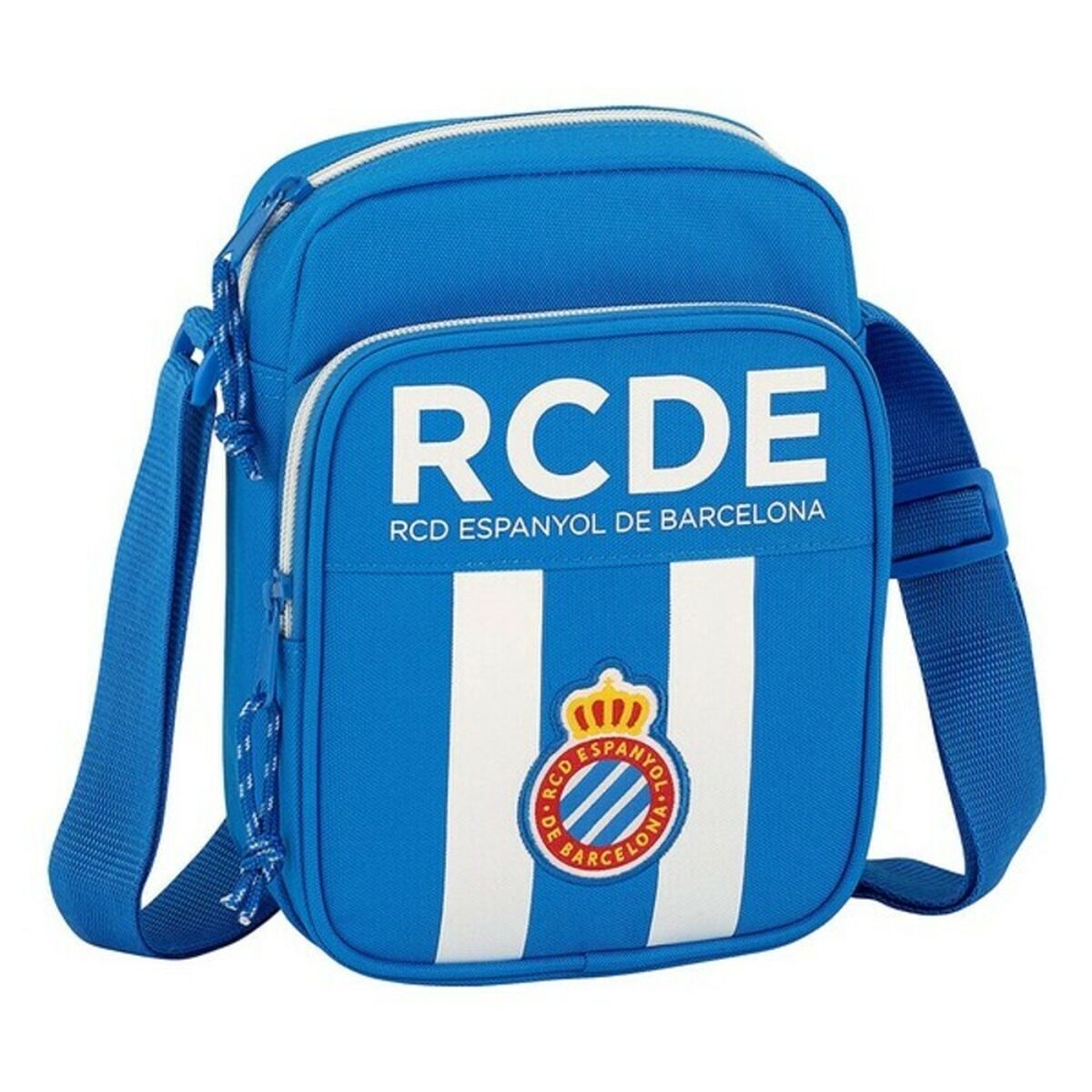 Handväska RCD Espanyol 611753672 Blå Vit (16 x 22 x 6 cm) - 5