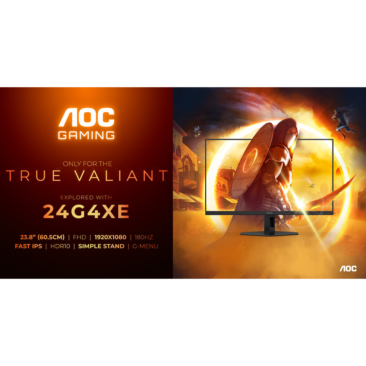 Monitor AOC 24G4XE Full HD 23,8" - 9