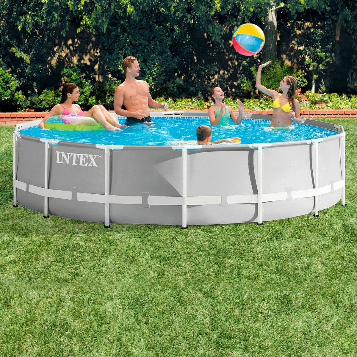 Bollhav Intex Prism Frame 14.614 l Grå 457 x 107 cm - 6