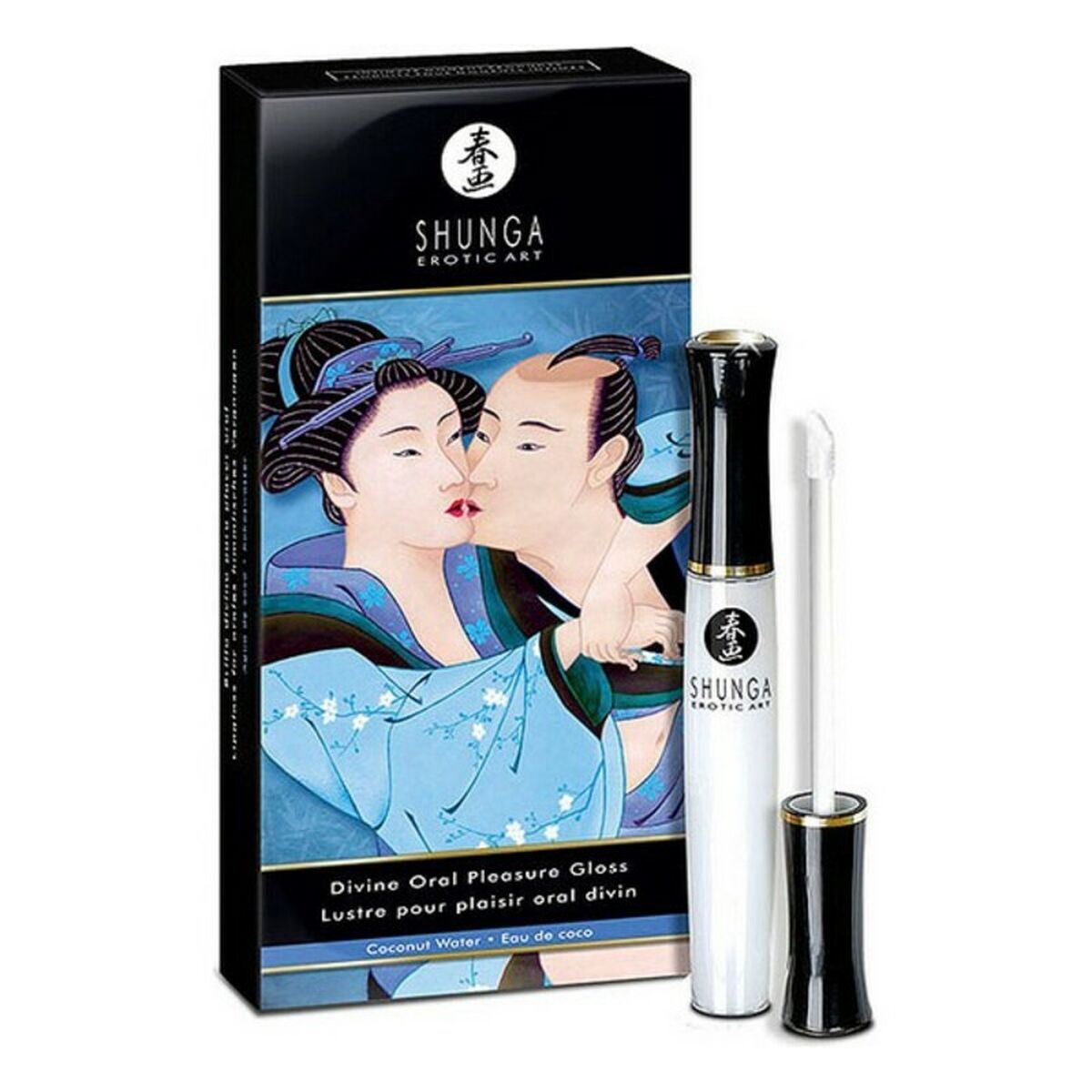 Läggglans Divine Oral Pleasure med kokosvatten Shunga GR27352 (10 ml) Kokosnöt 10 ml - 5