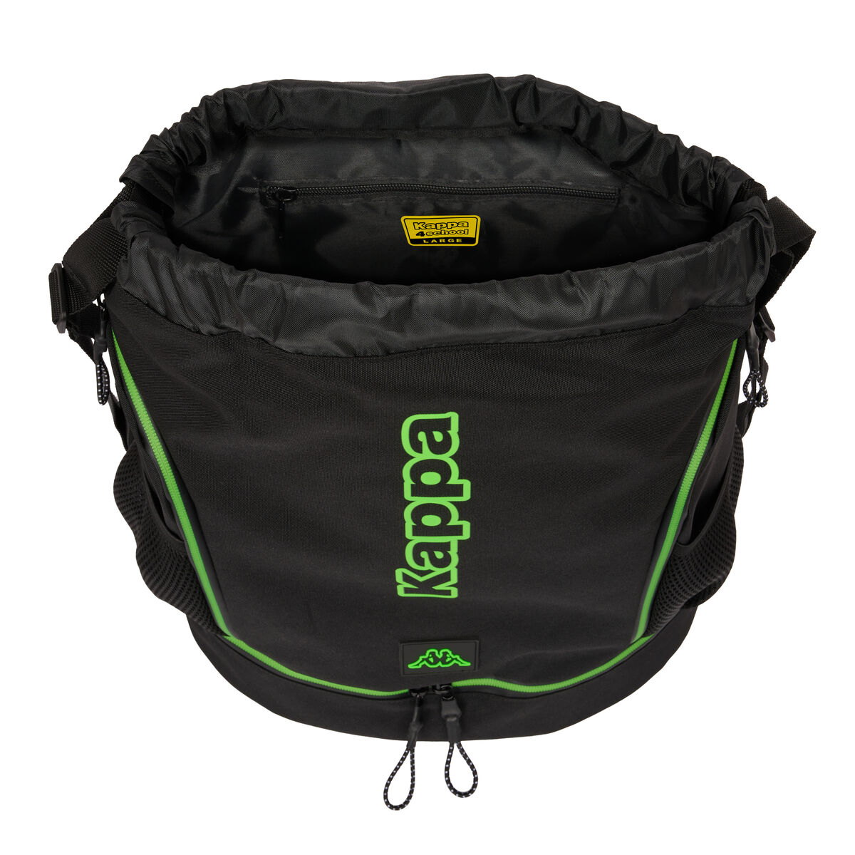 Ryggsäck till barn Kappa Black Svart 35 x 40 x 1 cm - 2