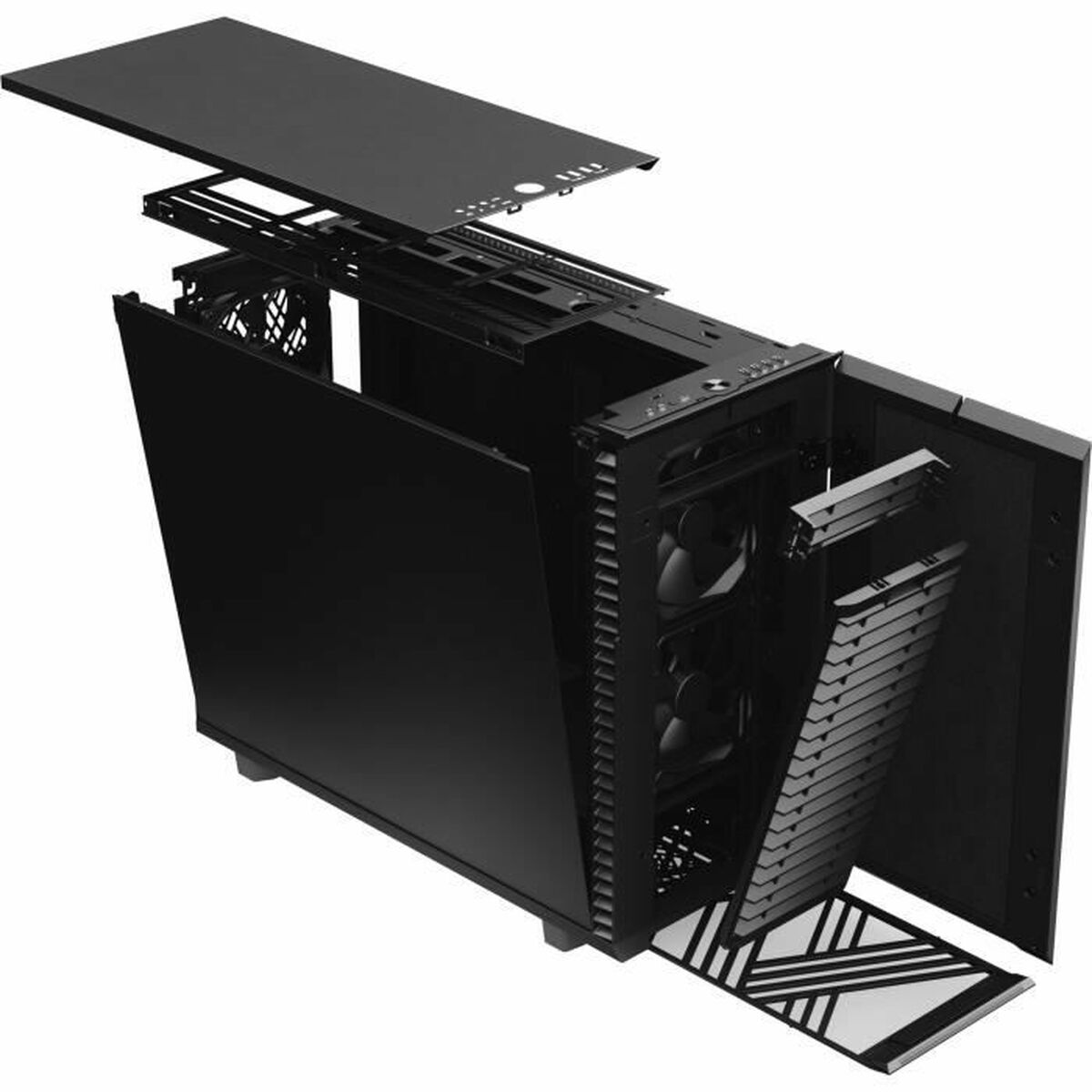 ATX Semitorn Fractal FD-C-DEF7A-01 Svart - 4