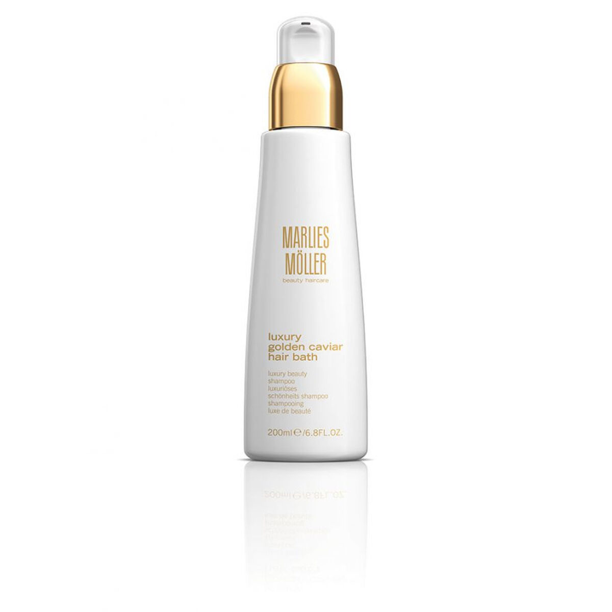 Vårdande schampo Marlies Möller Luxury 200 ml Extrakt av kaviar