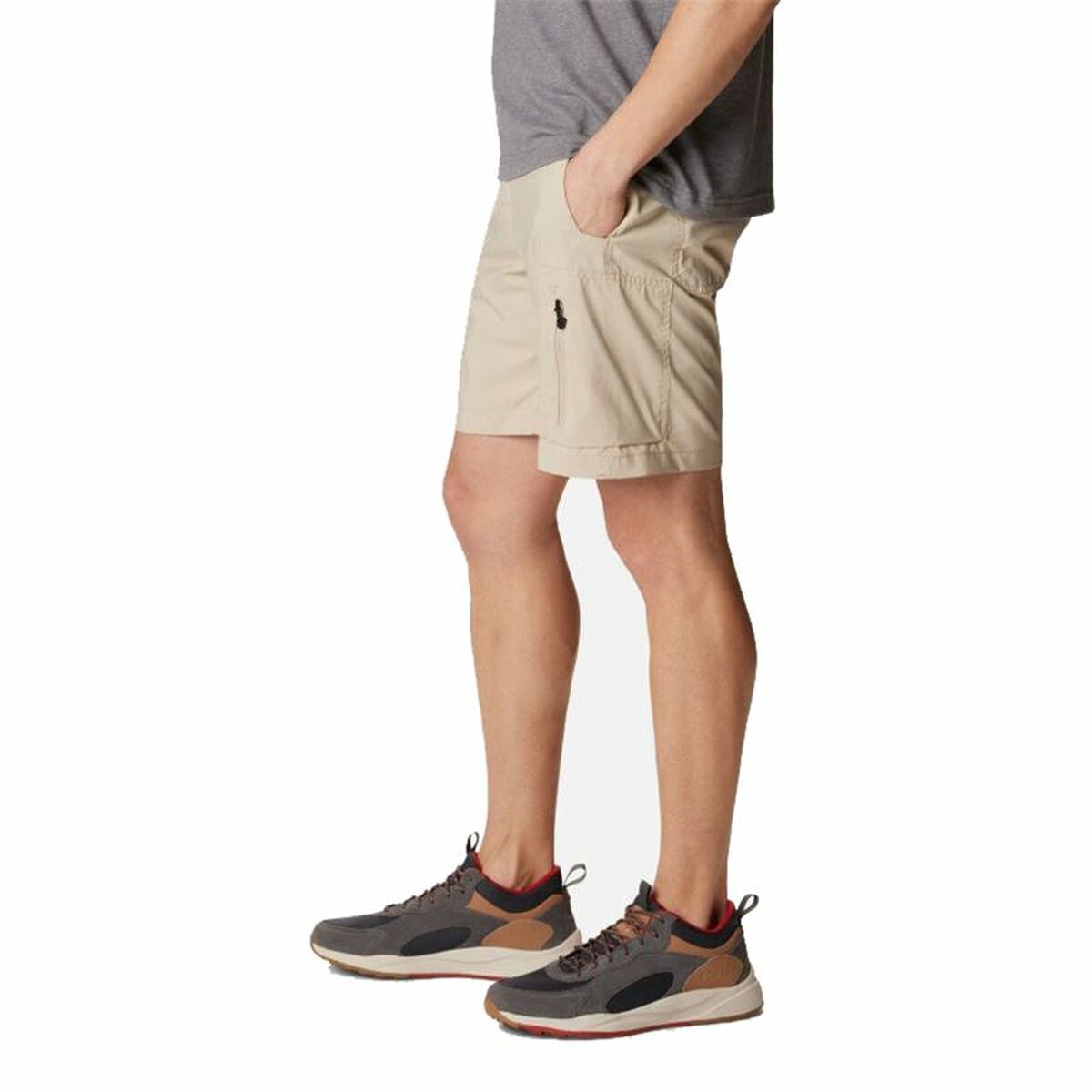 Träningsshorts Columbia Silver Ridge  Beige Ljusbrun Berg - 3