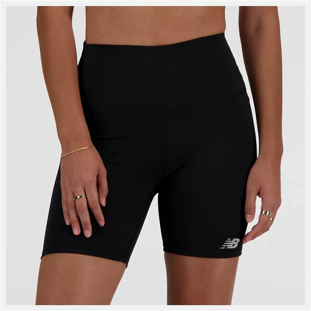 Shorts, dam New Balance Nb Harmony High Rise Svart - 5