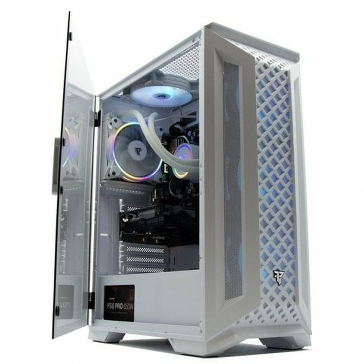 ATX Semitorn Tempest TP-ATX-CS-MIWH Vit - 2