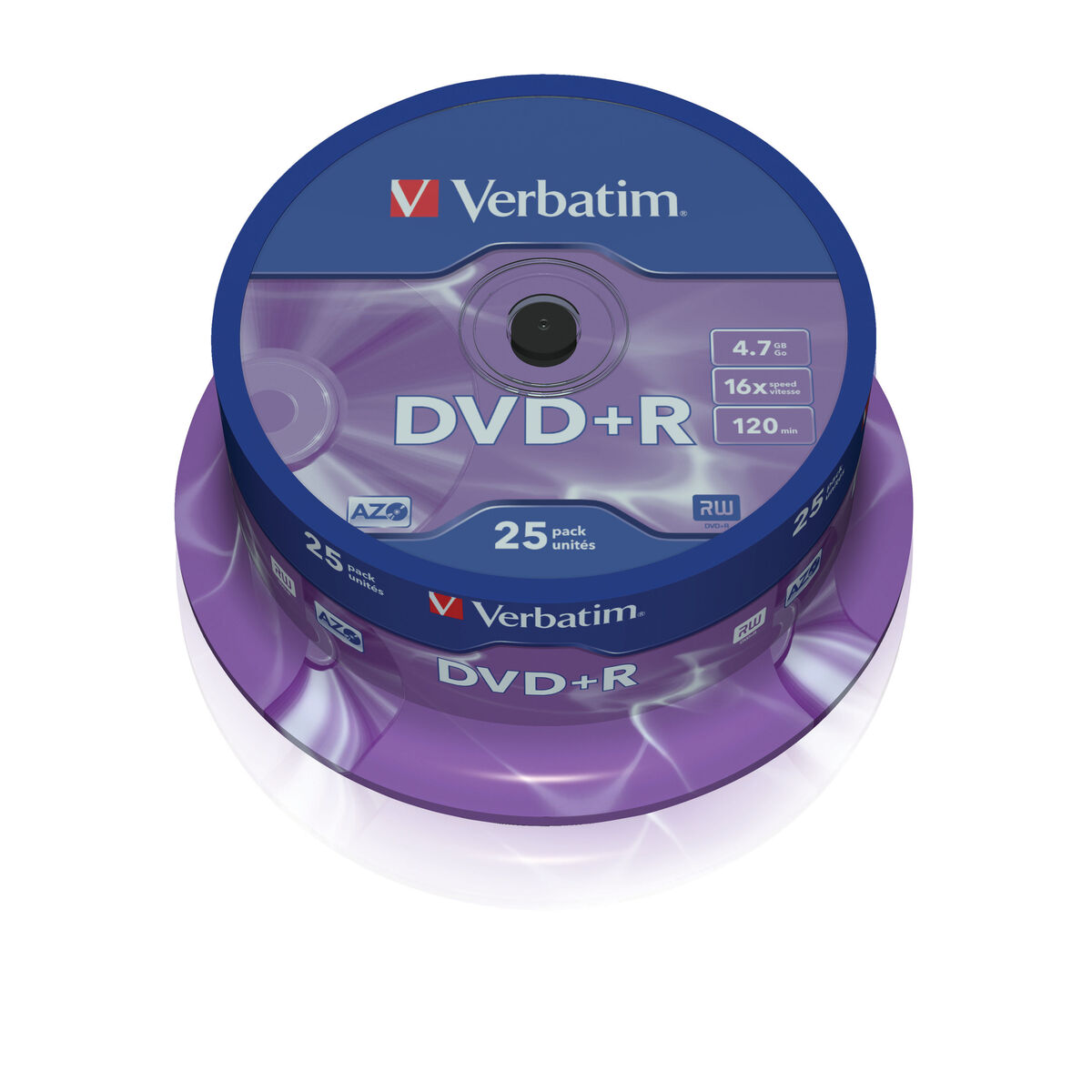 DVD+R Verbatim VB-DPR47S2A 25 Delar