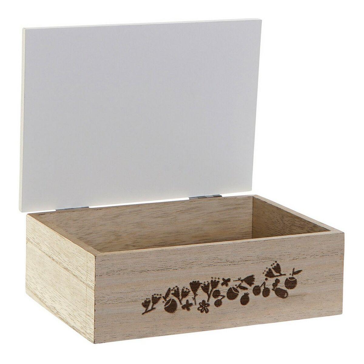 Uppsättning med Dekorativa Lådor DKD Home Decor Trä MDF (17 x 12 x 6 cm) - 4