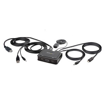 KVM-Brytare Startech C2-H46-UAC-CBL-KVM 1,8 m