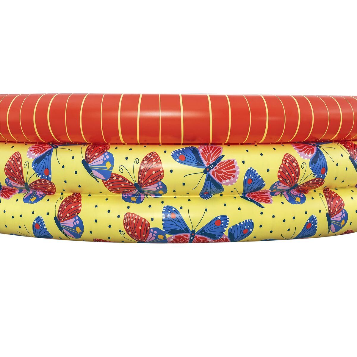Bestway Barns Uppblåsbar Pool 3 Ringar Fjärilar 168x38 cm +2 år Trädgård 51202 - 5