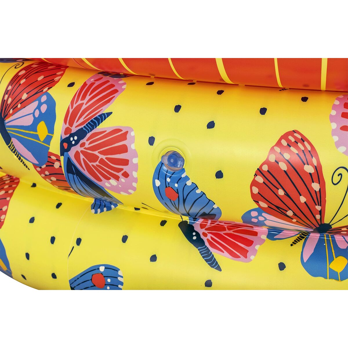 Bestway Barns Uppblåsbar Pool 3 Ringar Fjärilar 168x38 cm +2 år Trädgård 51202 - 4