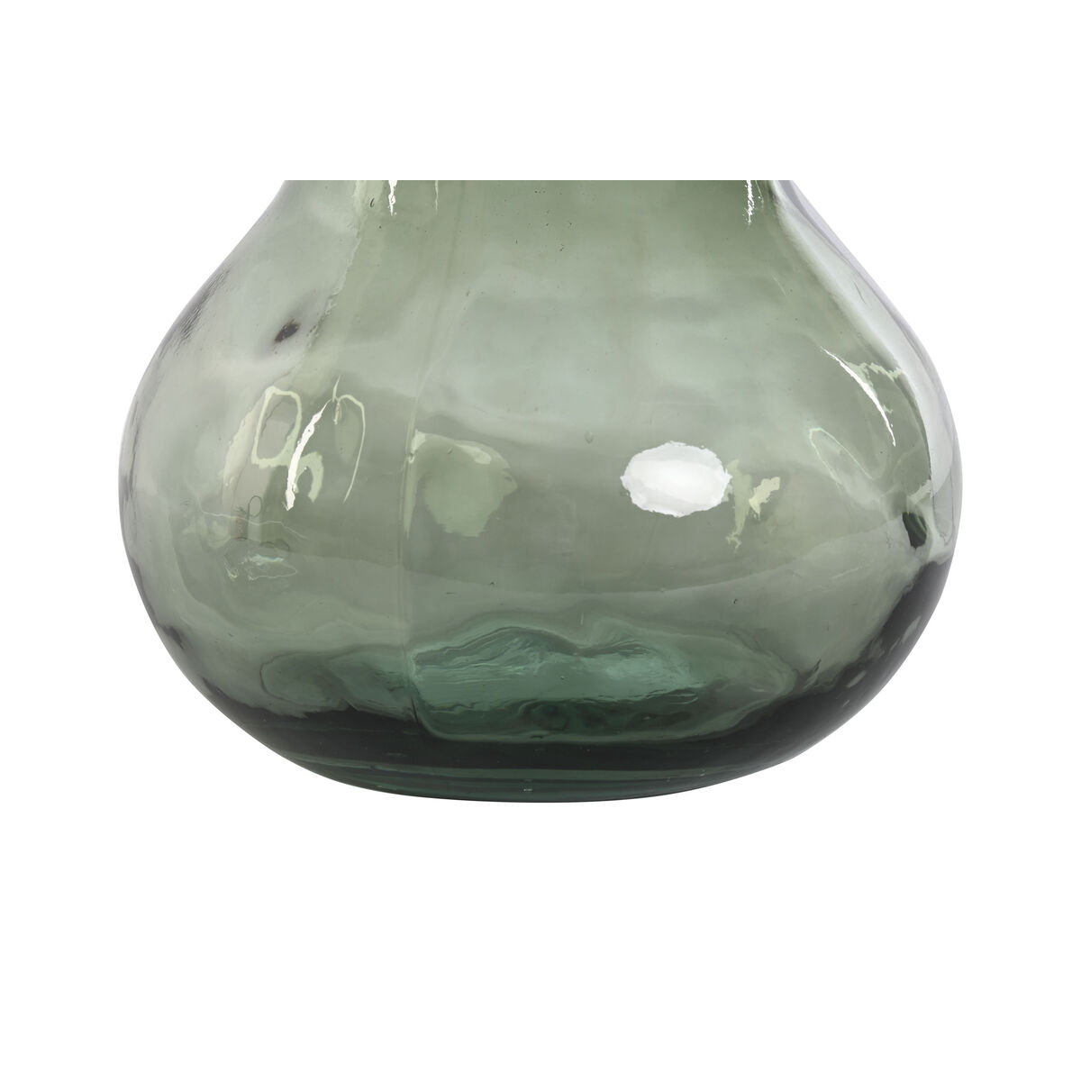 Vas Home ESPRIT Grön Återvunnet glas 26,5 x 26,5 x 75 cm - 3