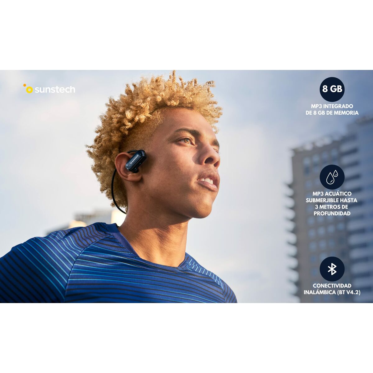 MP3-spelare Sunstech ARGOSHYBRID8GBK - 7